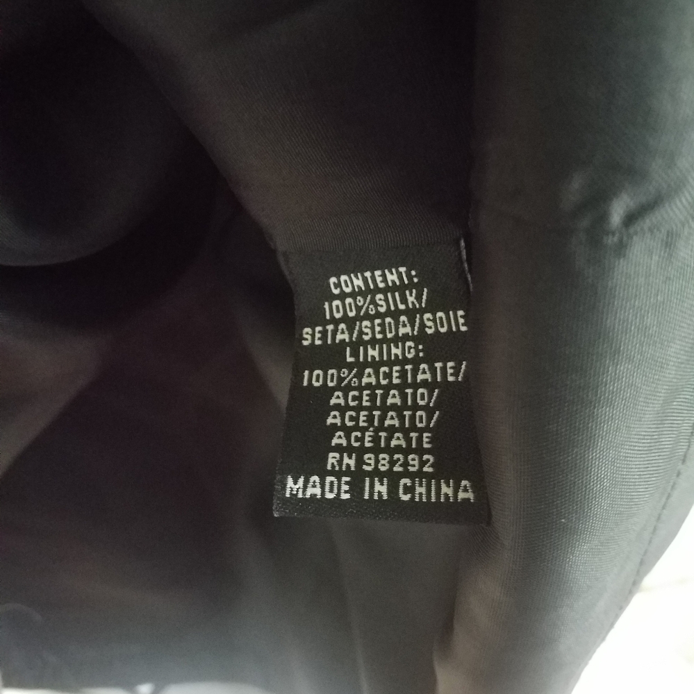 Tibi 100% Silk Geometric Patterned Pleated Front … - image 4